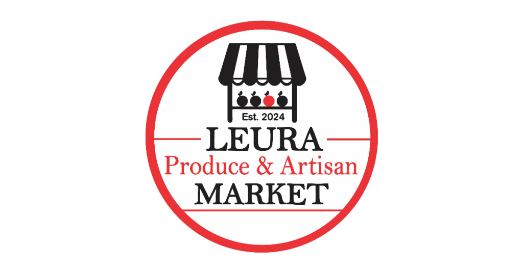 leura produce and artisan market logo
