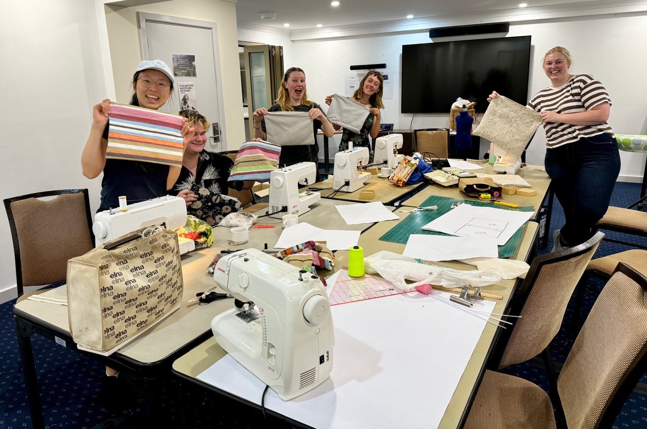 upcycled fashion workshop